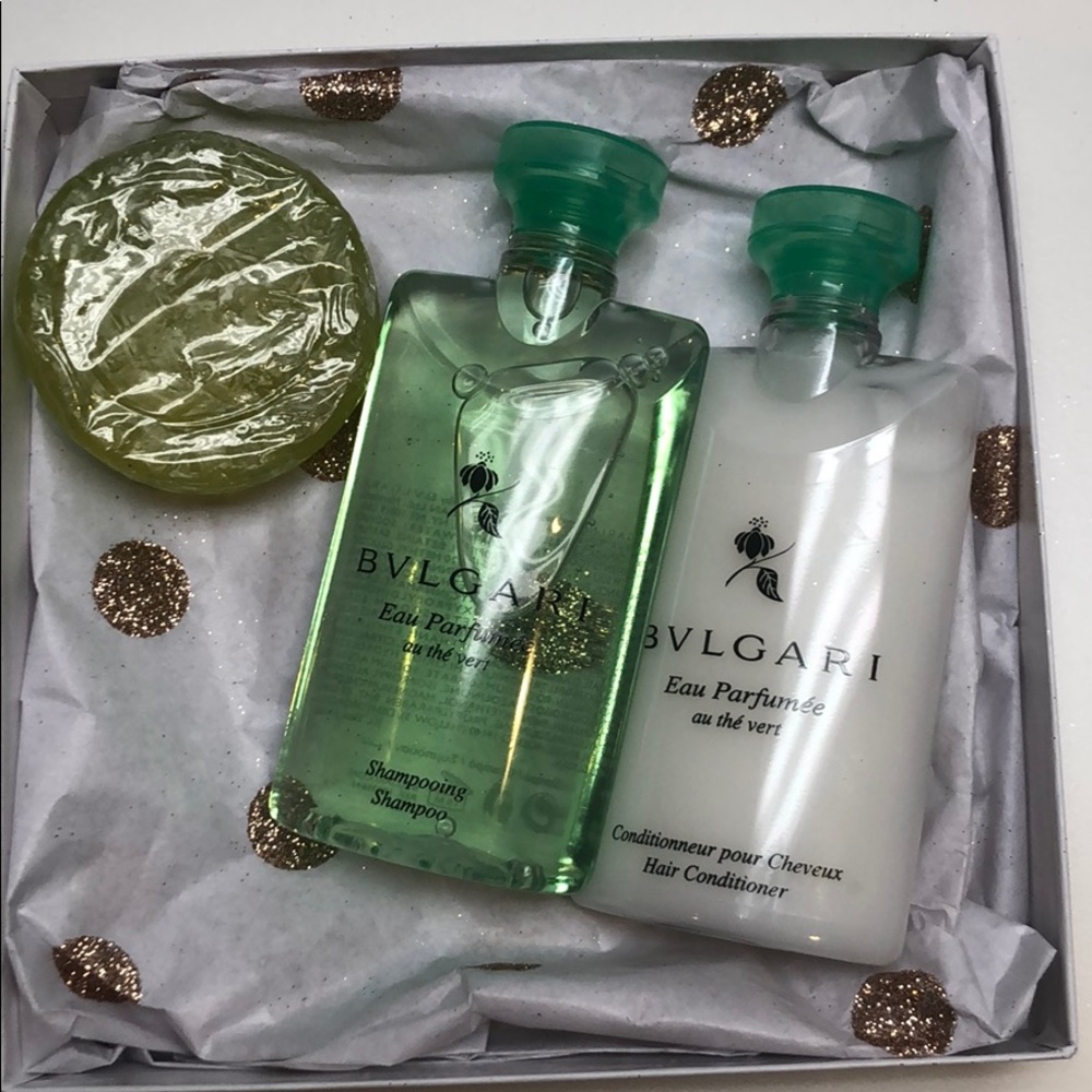 BULGARI Green Tea travel set